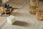 table ferme toile jute tissage rustique beige clair tissu coton classique clips métalliques usage