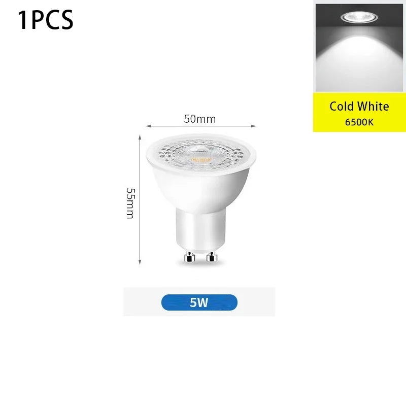 ampoule led projecteur 6500k 2700k grille led neutre blanc moderne