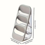 porte couverts transparent moderne gris vert rose cuillères fourchettes couteaux utilisation multiple réutilisable plastique