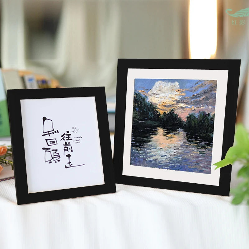 cadre photo noir blanc paysage classique moderne photo décoration murale