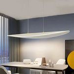 Suspension lumineuse moderne métal blanc texture bois salon chambre étude 15 30m²