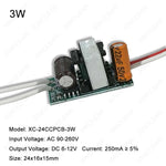 driver led 3w 12w 18w 24w adhésif câbles blanc moderne certification fcc