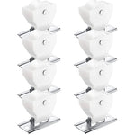 pulley rideau blanc moderne vis fixation accessoire store glissière