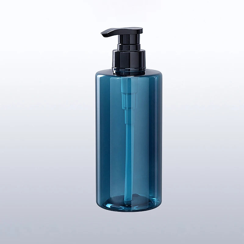 distributeur savon liquide noir blanc rayures moderne salle bain rechargeable flacon pompe mousse shampoing