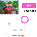 lumière croissance led usb 5v pink red blue sunlight controle remote moderne hydroponique