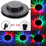 lumière led noire moderne fixée mur câble eu us plug disco