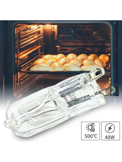 ampoule halogène g9 transparente éclairage intérieur cuisine four led clips métalliques lumière douce naturelle