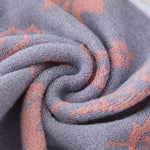 serviettes coton gris rose jaune feuilles stylisées séchage rapide machine moderne clips