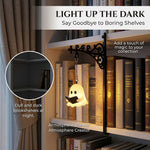 lanterne miniature fantôme décoration murale vintage literaire nuit chambre led