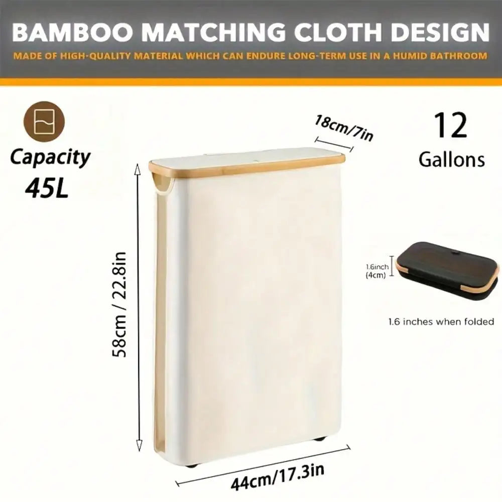 boîte papier toilette bambou noir moderne pratique grande capacité chambre salon