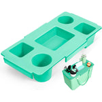 support sac main vert pastel respectueux environnement utilisation multiple moderne deux tasses stanley
