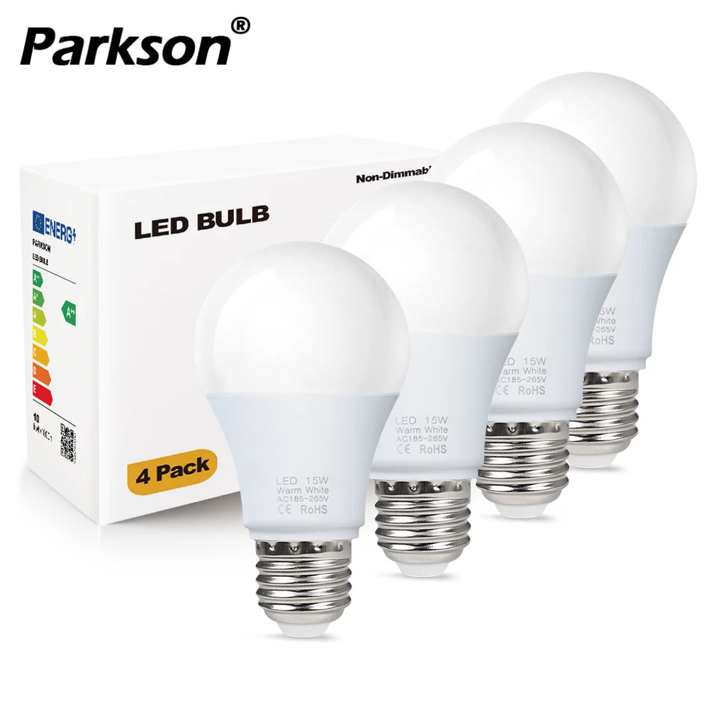 ampoules led blanc froid e27 18w 15w 12w 9w 6w modernes économie energie chambre