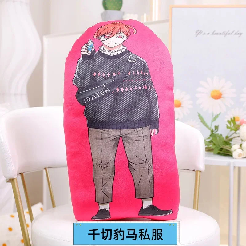 coussin anime personnages football ballons peluche lavable adulte oblong itoshi seishiro meguru