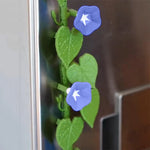 magnétiques réfrigérateur décoratifs floral feuilles fleurs bleu rose vert étoiles