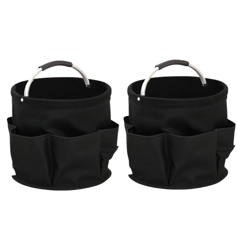 Sac pliable poches vert rouge bleu noir uni moderne pratique