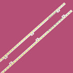 bande led blanc moderne 62 diodes 110 240v adaptateur 3v 2w aluminium 440mm tv