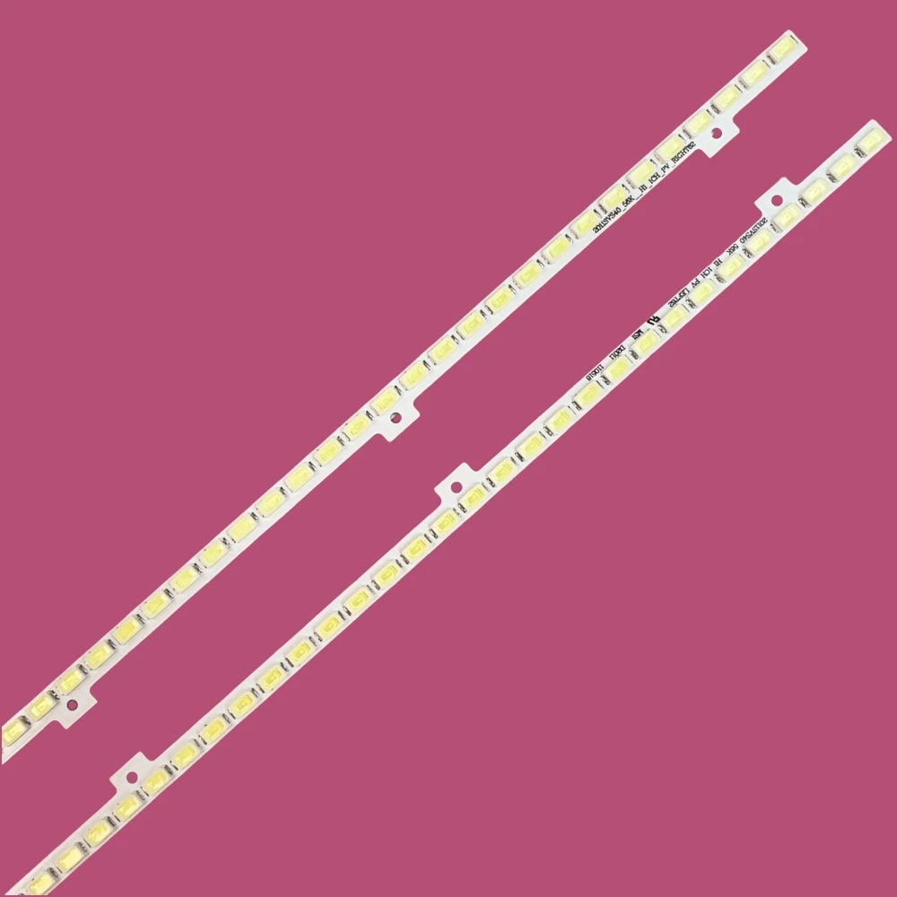 bande led blanc moderne 62 diodes 110 240v adaptateur 3v 2w aluminium 440mm tv