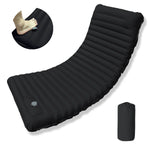 matelas gonflable camping pliant pompe main sac rangement oreiller randonnée