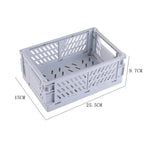 caisse pliable rangement jaune gris rose grille ventilation moderne respectueux environnement