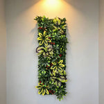 tapis fleurs artificielles décoration intérieure moderne végétal branches feuilles diverses opaques anniversaire fixations murales