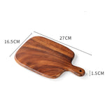 planches découper bois marron poignée minimaliste viandes fromages charcuteries fruits desserts