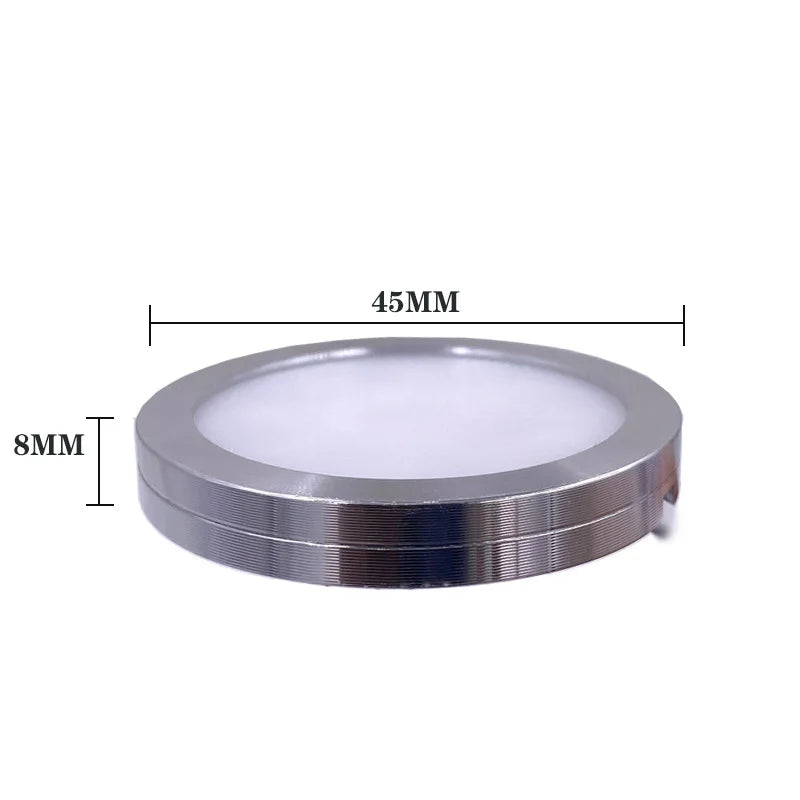 Spot lumineux LED moderne câble USB blanc noir ajustable luminosité 45mm 8mm