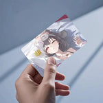 film adhésif décoratif cartes crédit dessin animé fille oreilles chat réutilisable étanche classic français