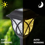 lampions solaires extérieurs noirs ip65 led rechargeables panneau solaire ab grille moderne