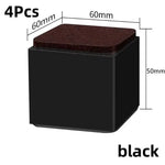 patins meuble marron noir blanc adhésifs rectangulaires carrés modernes antidérapants sol protection usure