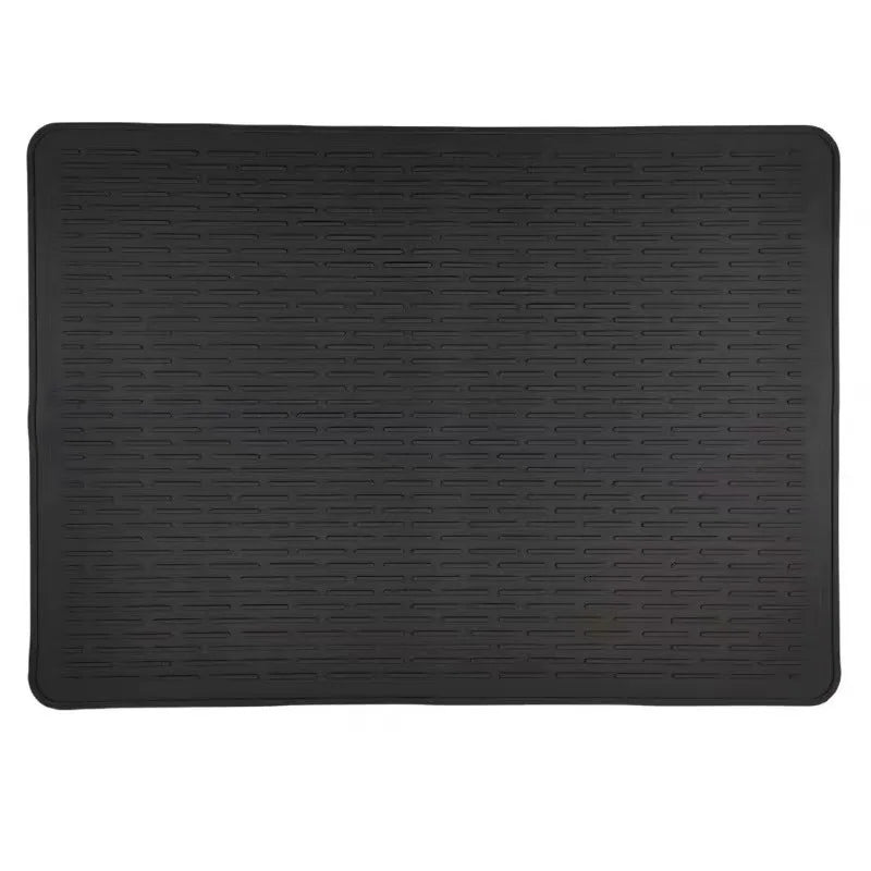 tapis protection silicone anti dérapant moderne gris texture points adhésif plaque cuisson