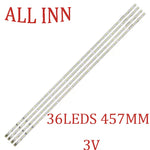 ruban led blanc 36 diodes 457 mm 3v moderne