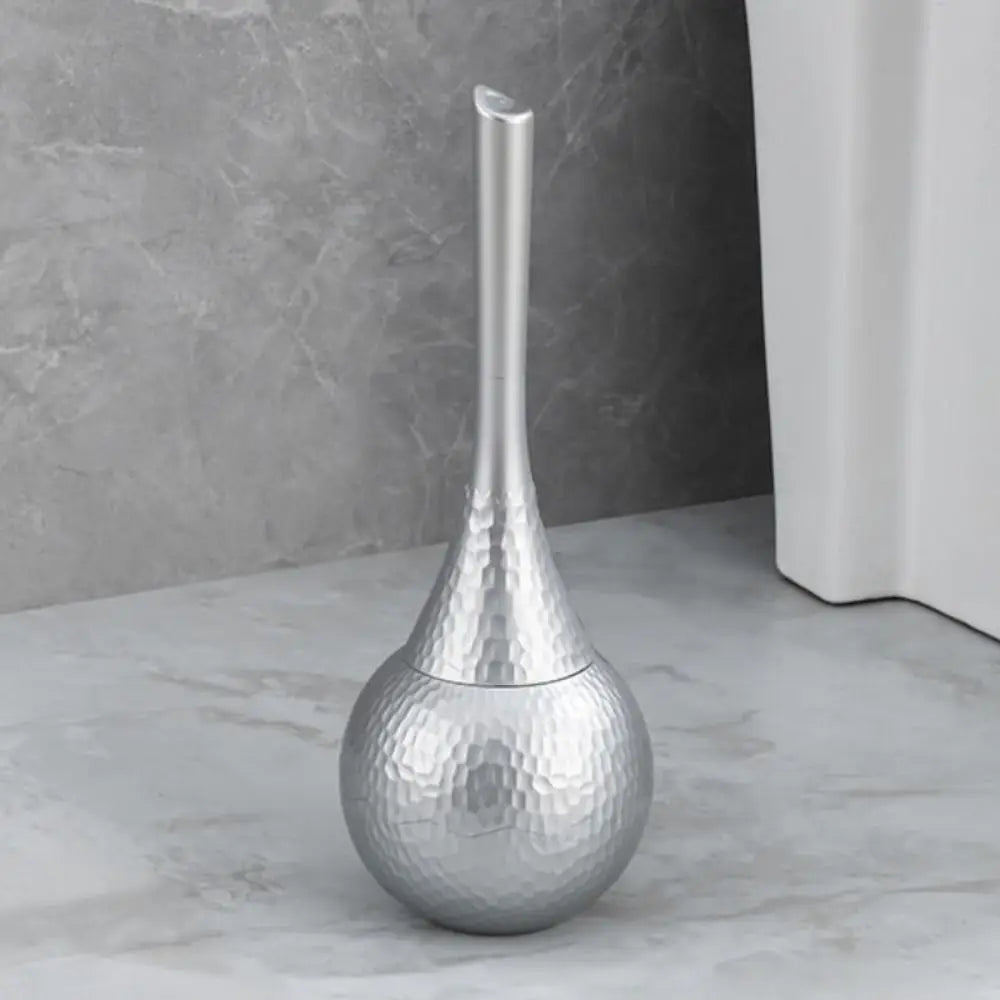 brosse wc pot wc or noir blanche texture martelée moderne élégant