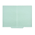 tapis silicone gris rayures diagonales moderne cuisine antidérapant respectueux environnement 37x26cm 42.5x33cm 50.5x42.5cm
