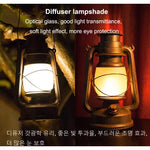 lanterne portable vintage bronze led effet flamme rechargeable télécommande bluetooth
