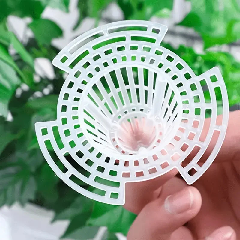 filtre drainage transparent moderne pot fleur grille perforations jardinerie accessoire plastique qualité jardin