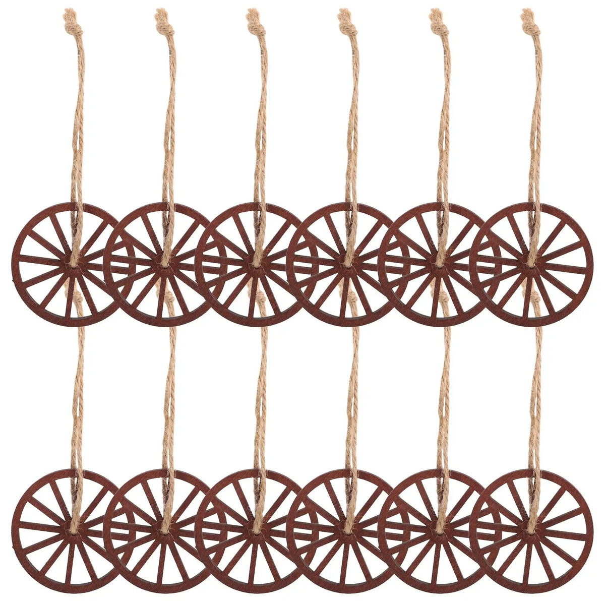roues chariot bois vintage rustique ornements occidentaux décoration murale gravures circulaires