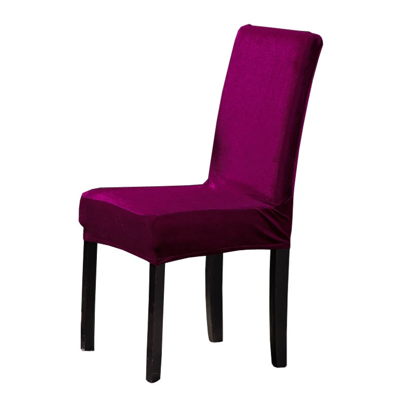 housses chaise velours bleu turquoise moderne élasthanne polyester chaise plage fauteuil mariage banquet