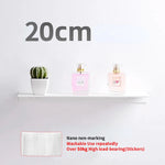 étagères murales modernes adhésives sans perçage blanc noir alliage aluminium rangement salle bain cuisine