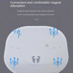 module led circulaire blanc moderne 360° 220 240v 2700k 6500k aimant connecteur eléctrique