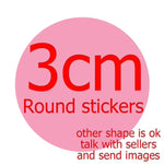 sticker personnalisable adhésif transparent moderne logo fruit flocon neige textes différentes couleurs jaune rose