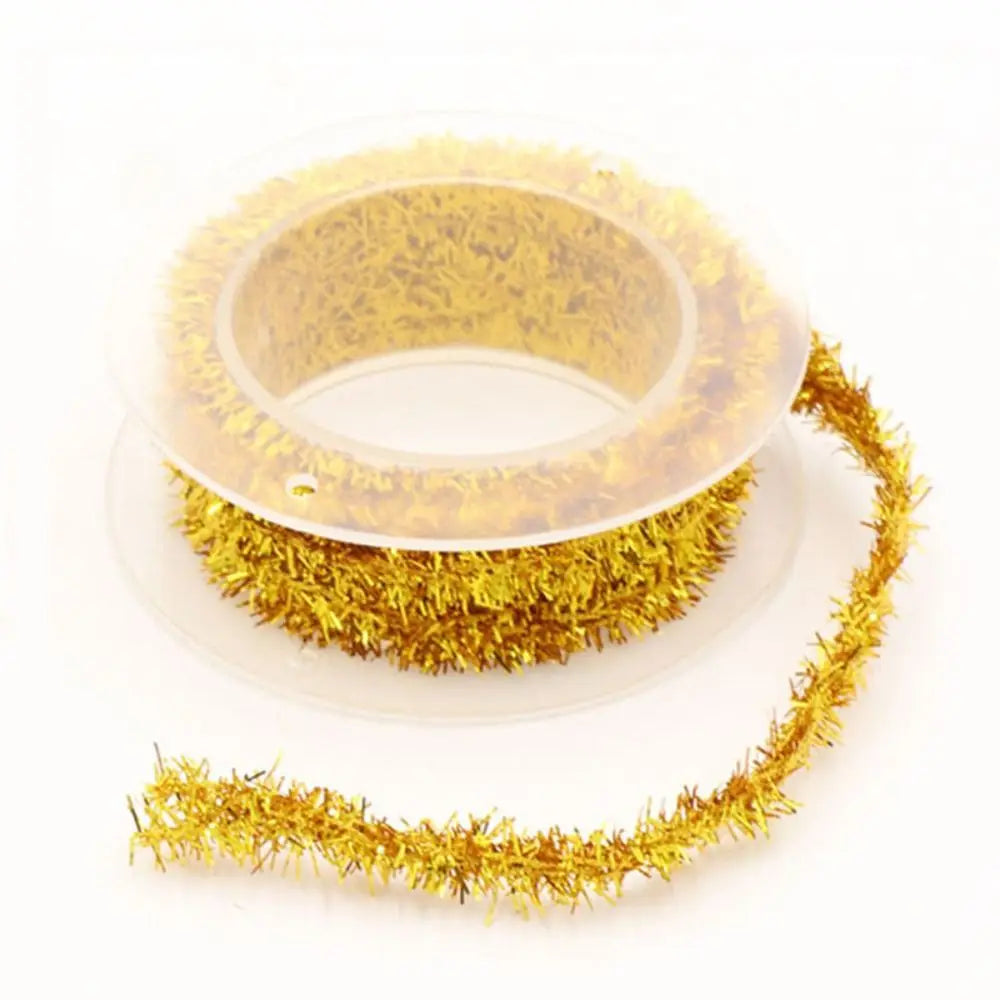 guirlande frangée tinsel bleu vert rose or décoration noël anniversaire mariage événement festive scintillante