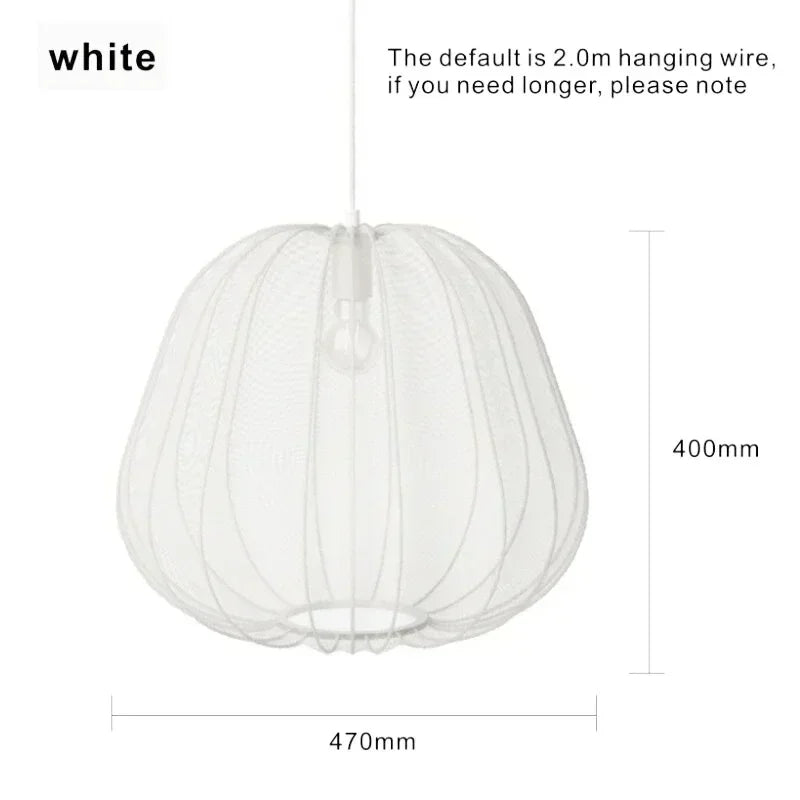 suspension lumineuse moderne blanc crème rayures verticales 300mm 495mm 550mm 470mm