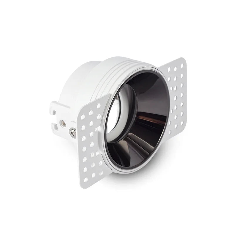 support spot encastré led blanc mat réglable lampe gu10 mr16 moderne