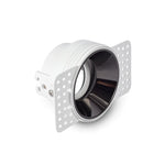 support spot encastré led blanc mat réglable lampe gu10 mr16 moderne