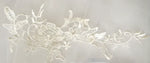 collier broderie florale polyester rouge bleu rose blanc noir floral solvable eau erotique erotique