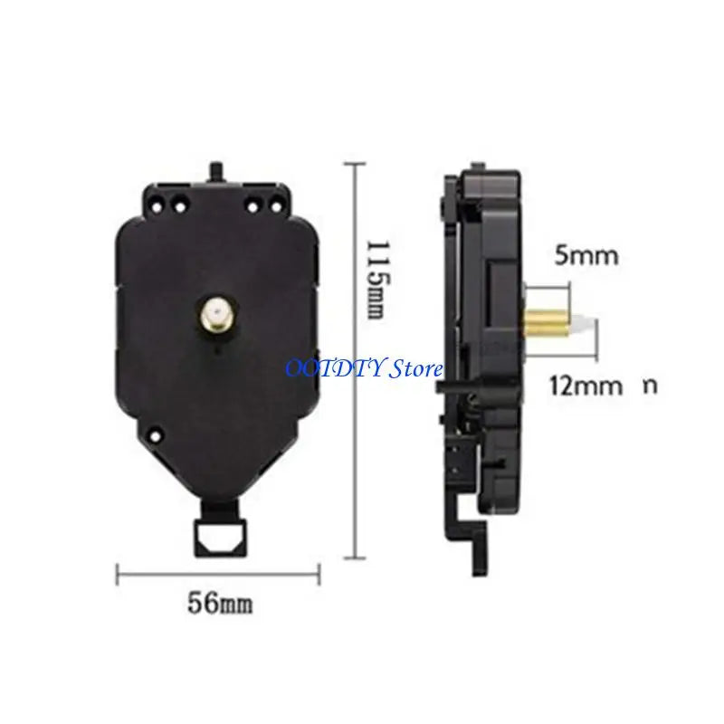accessoires horlogers mouvement pendule noir mécanisme montre réparation industrielle technique fixations encoches différentes épaisseurs