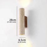lampe murale moderne marbrée pierre 3000K 4200K entrée chambre étude