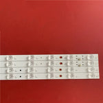 bande led blanc moderne connecteurs boutons étiquettes pièces téléviseur compatible
