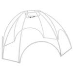 cadre lampe diy blanc structure metal moderne minimaliste holder table lumière