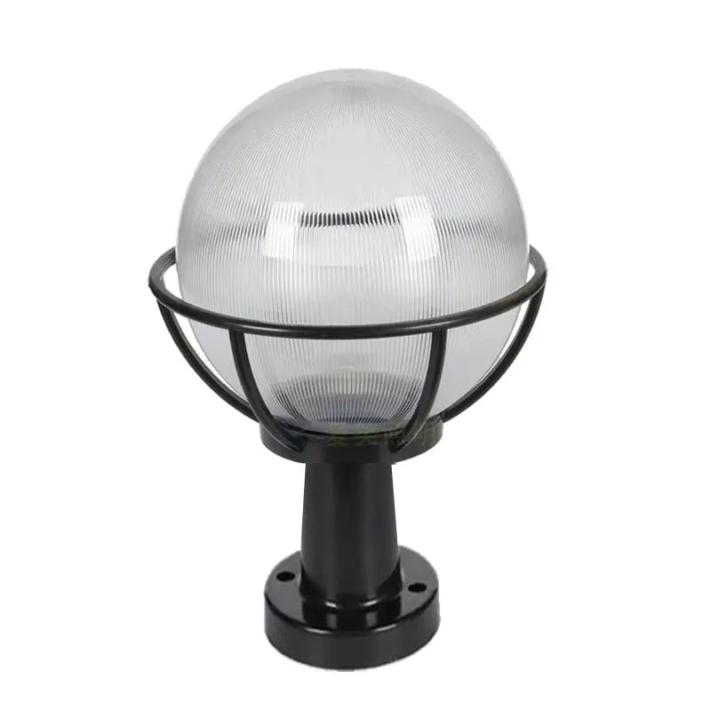 lampe solaire moderne transparente sans ampoule noire fixée murextérieur sans garantie